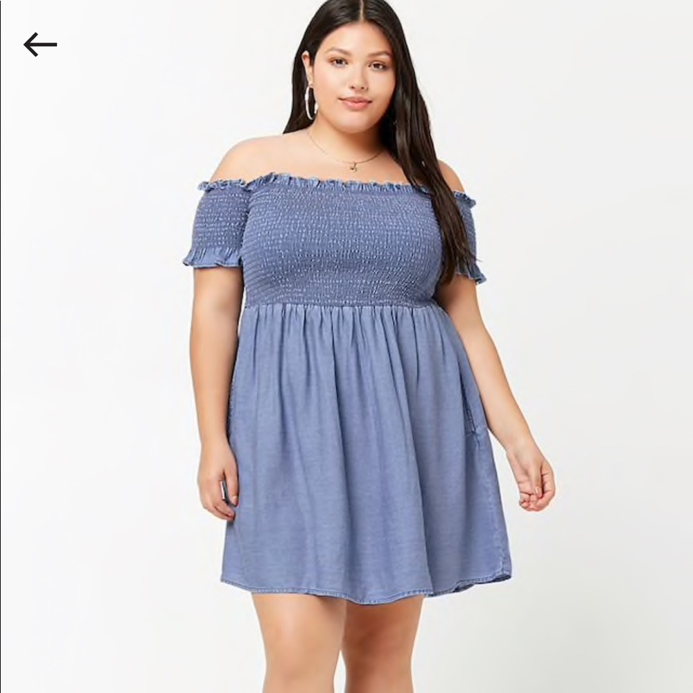 Forever 21 Off-The-Shoulder Dress